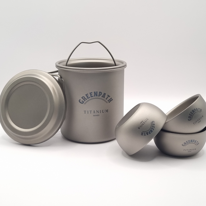 Load image into Gallery viewer, Greenpath TITANIUM Series Tea Set