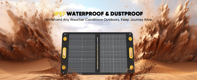 Load image into Gallery viewer, TogoPower ALPHA 100W Portable Bifacial Solar Panel PL2100D